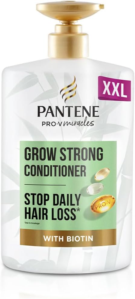 Pantene Pro-V Miracles Grow Strong Hair Conditioner with Biotin & Protein Strengthener 1000ml XXL Pump