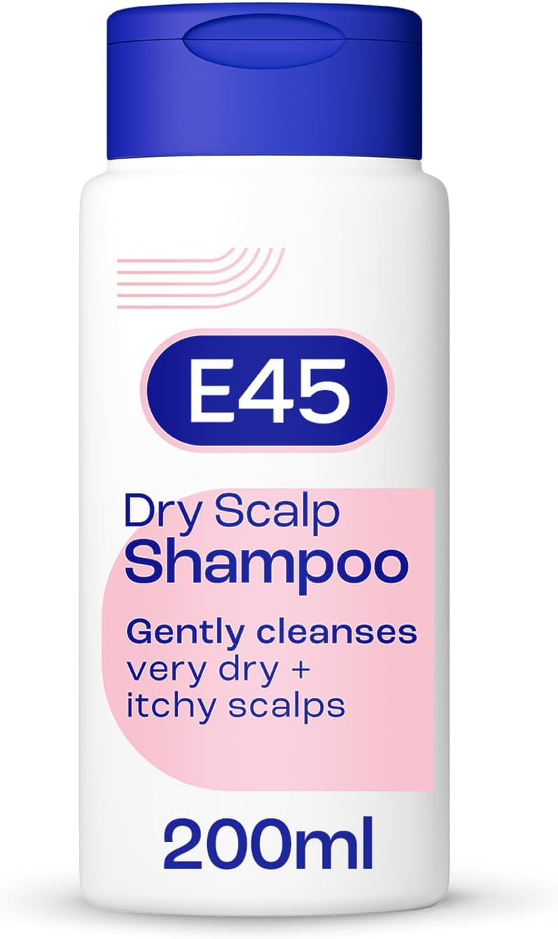 E45 Dry Scalp Shampoo for Very Dry, Itchy and Flaky Scalp - Anti Dandruff Shampoo