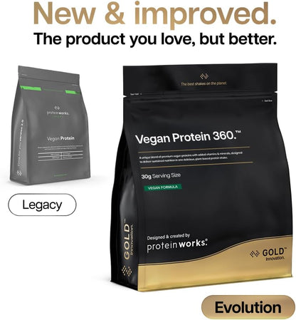 Protein Works | Vegan Protein 360 - Gold Innovation, Vanilla Crème