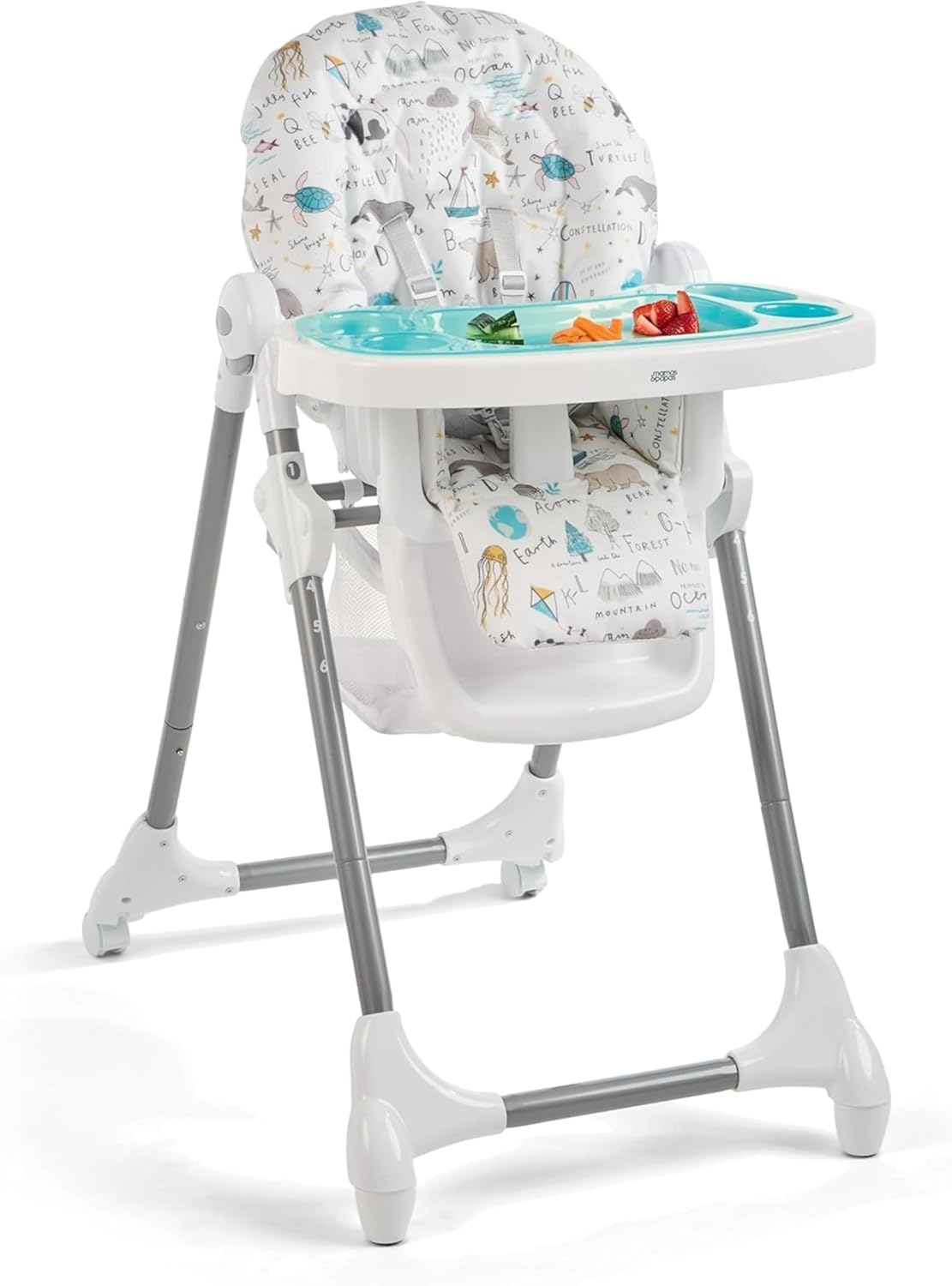 Mamas & Papas Snax Adjustable Baby High Chair for 6 Months Plus, Toddlers