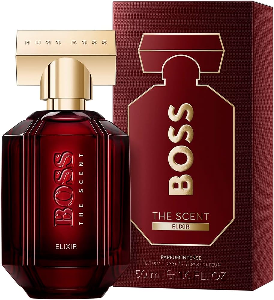 BOSS The Scent Elixir for Her - Ambery Fragrance with Notes of Pink Peppercorn