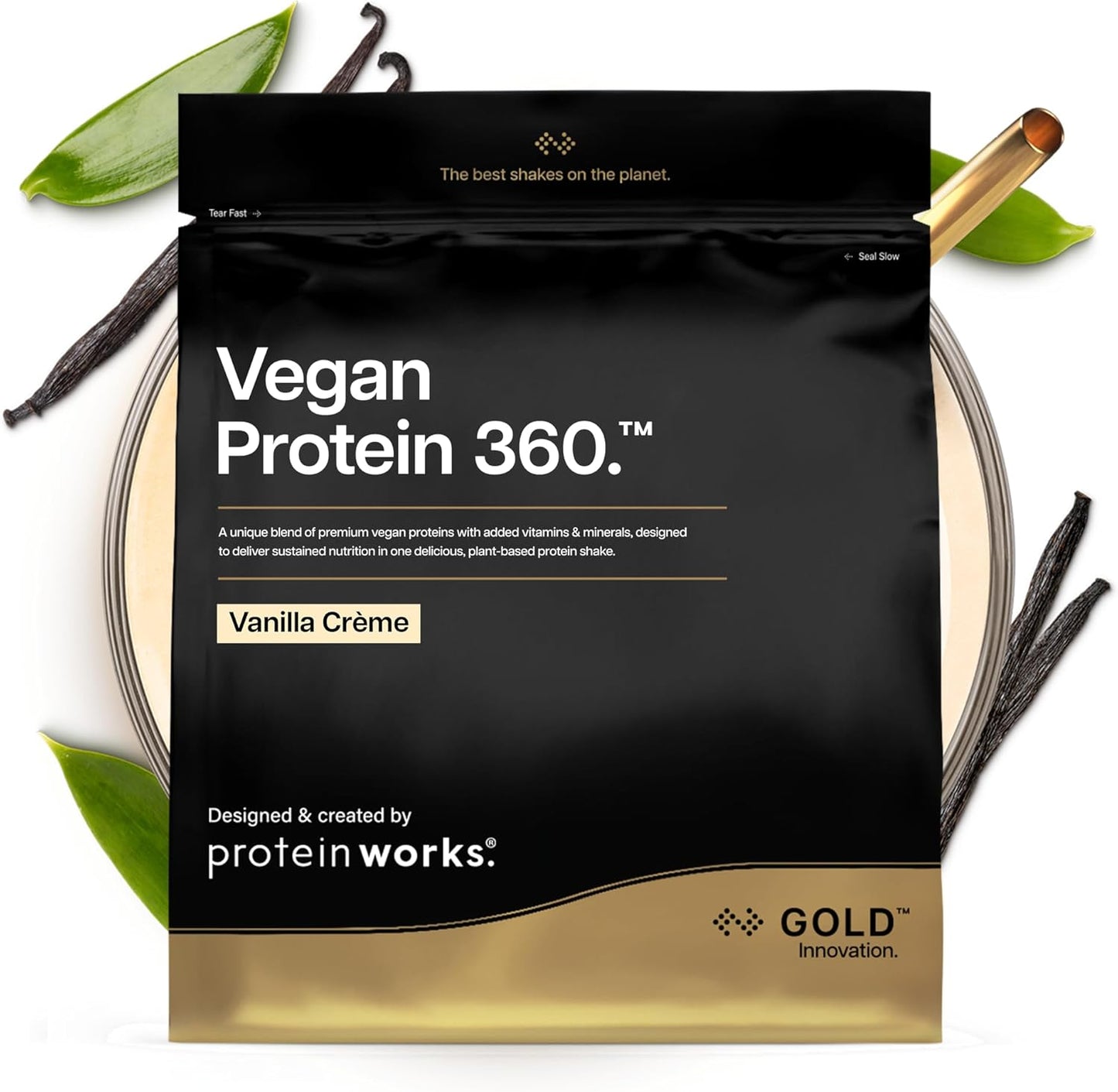 Protein Works | Vegan Protein 360 - Gold Innovation, Vanilla Crème