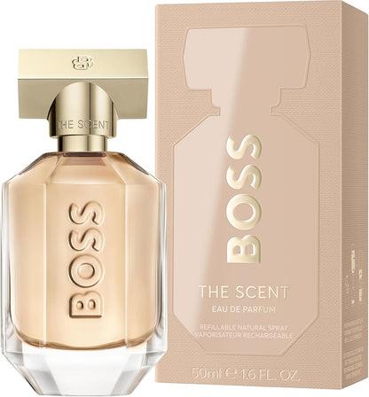 BOSS The Scent - Eau de Parfum for Her - Ambery Fragrance with Notes of Honeyed Peach