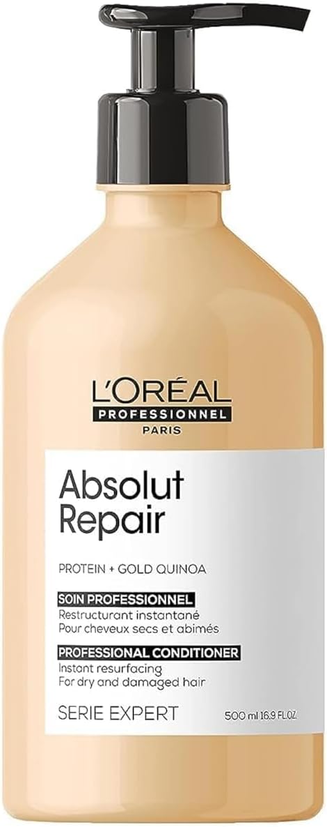 L’Oréal Professional Conditioner, With Protein And Gold Quinoa for Dry And Damaged Hair